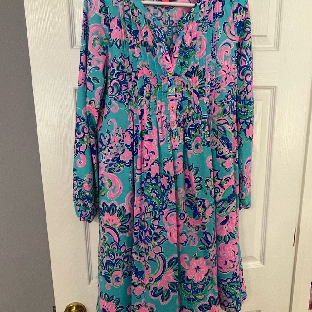 Lilly Pulitzer Long-sleeved swing dress